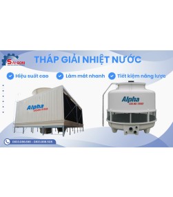 Tháp giải nhiệt: Cấu tạo, nguyên lý hoạt động và ứng dụng☘️☘️